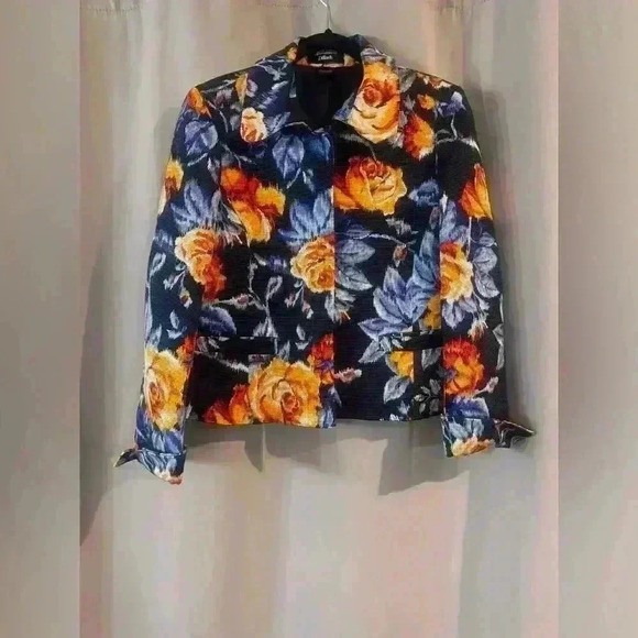 Women’s Blue Ellen Tracy Blazer - Picture 1 of 7